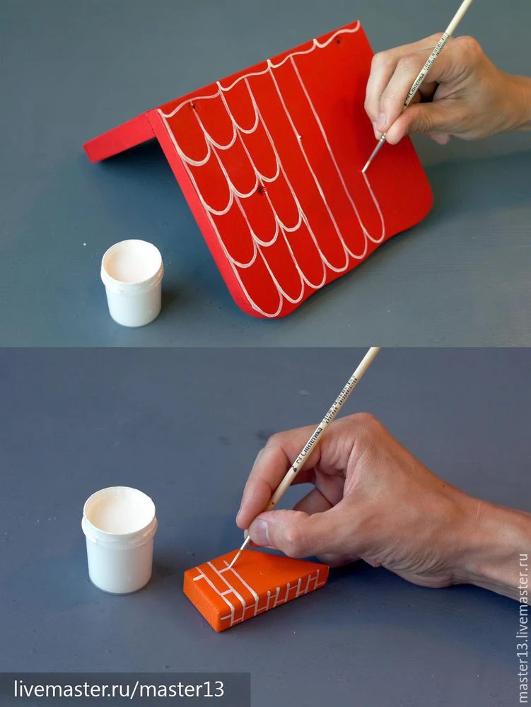 Делаем красивую кормушку для птиц «Снегири»