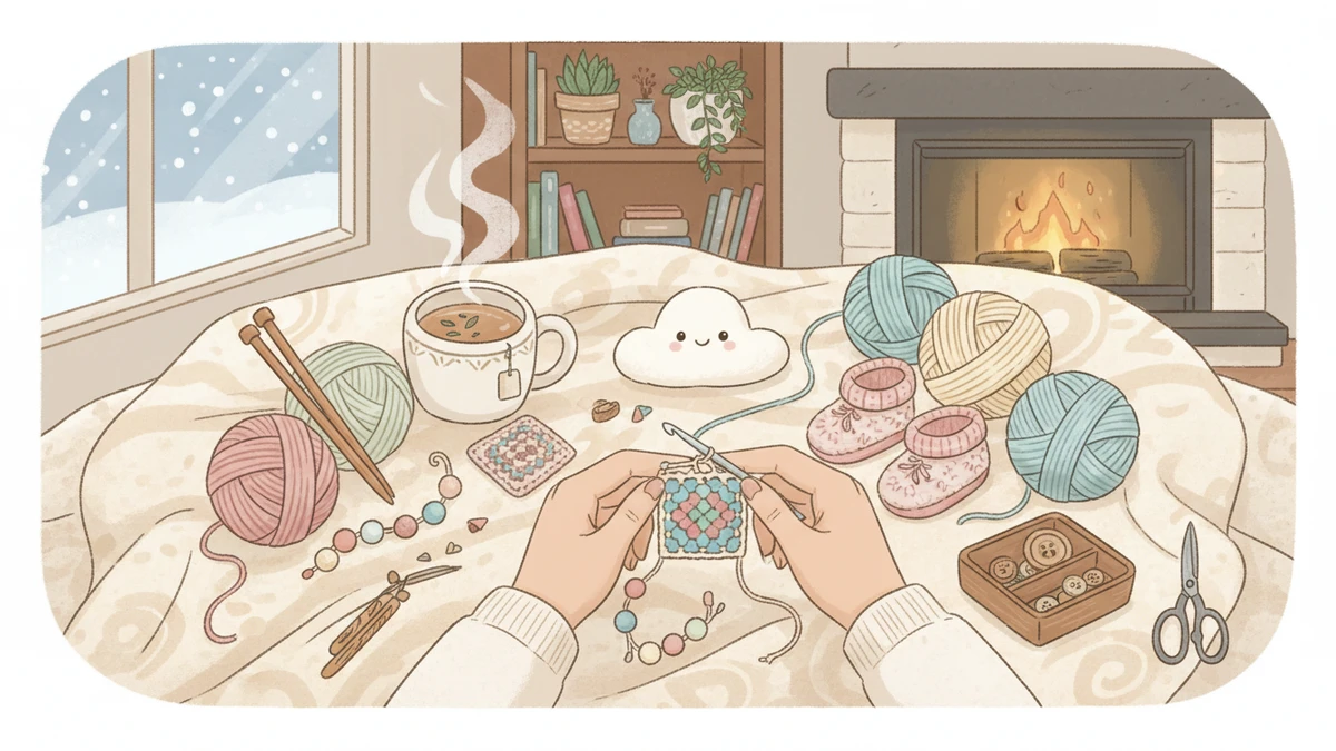 Вязание как антистресс: маленькие проекты, после которых сразу «готово»