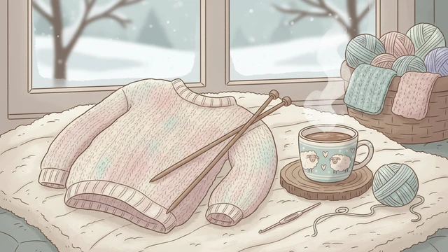 Первый свитер спицами без разочарований: пряжа, швы и блокировка