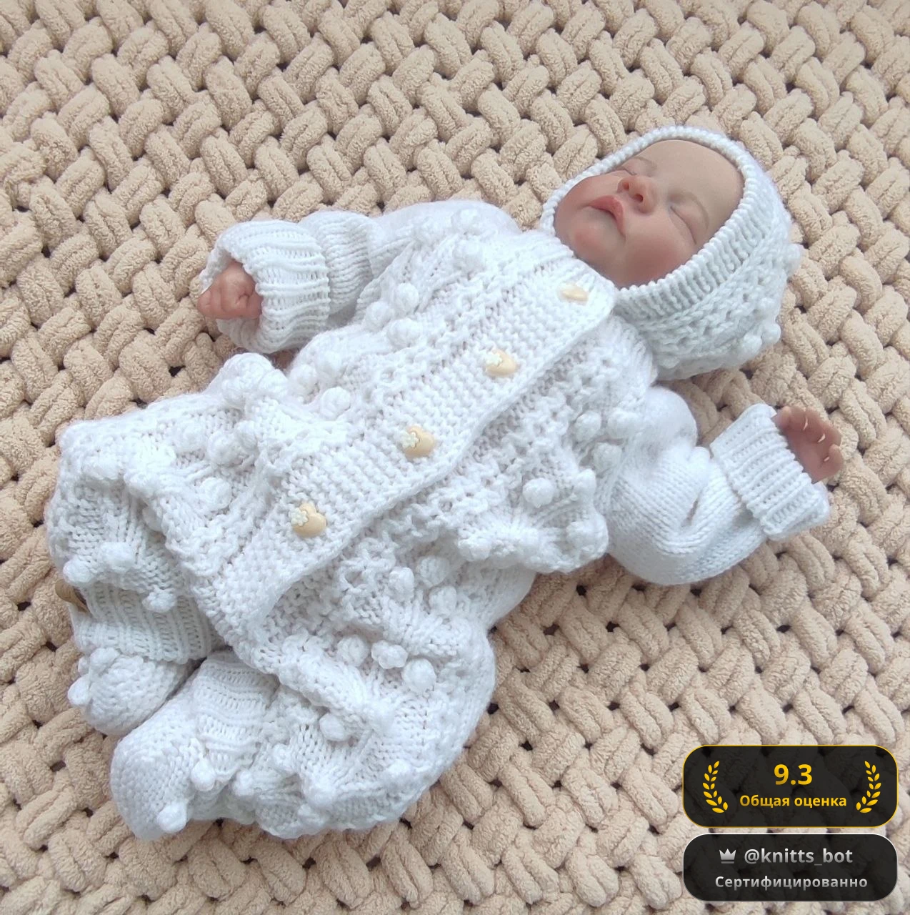 Белоснежный уют малышам 🧸