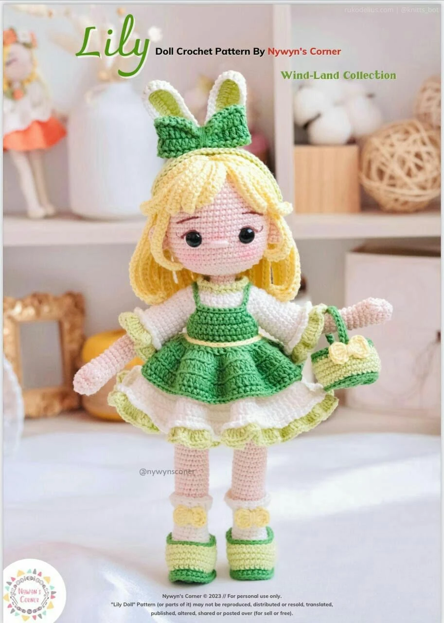 Лаймовая Зайка-Лили 🐰