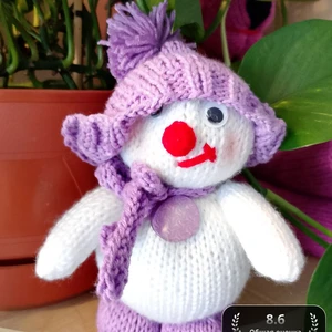 Лавандовый снеговичок ☃️