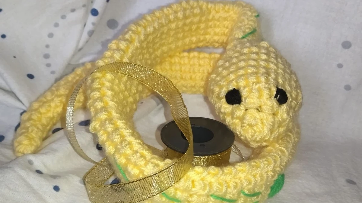 Лимонный змей Гоша 🐍