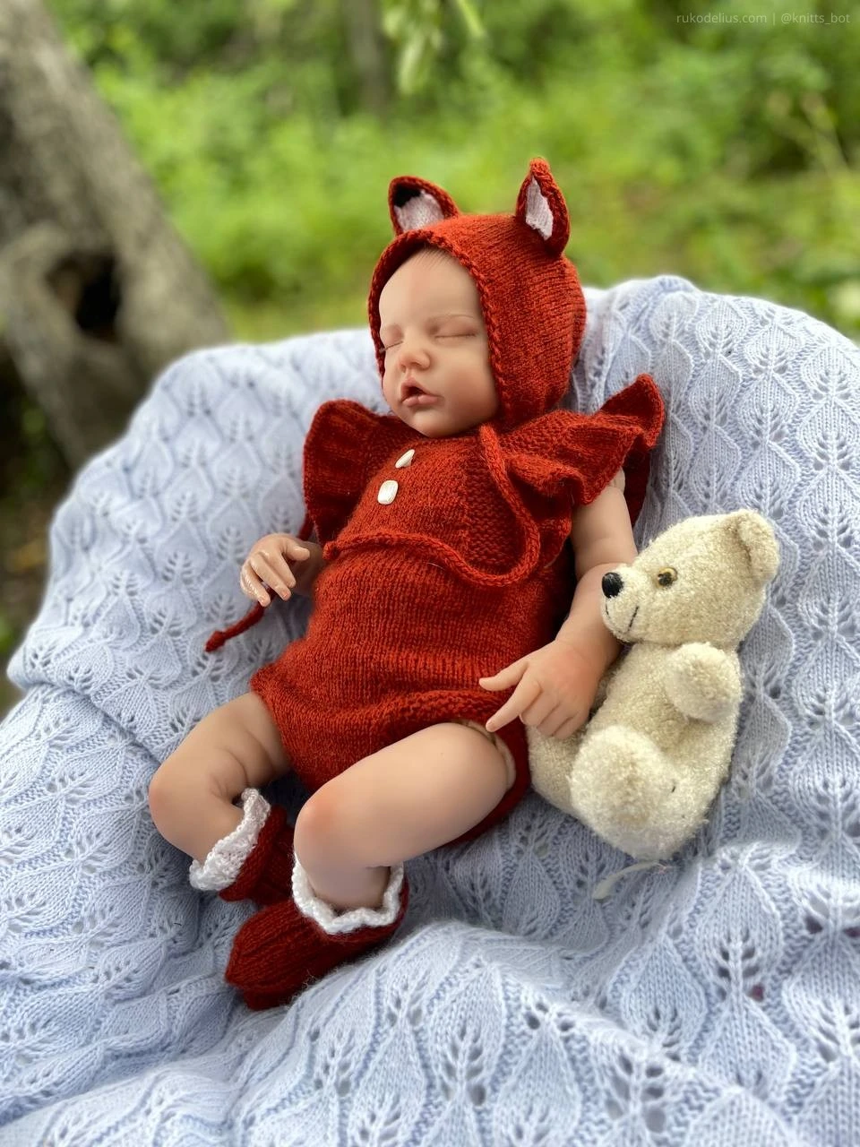 Лисичка для крохи 🦊