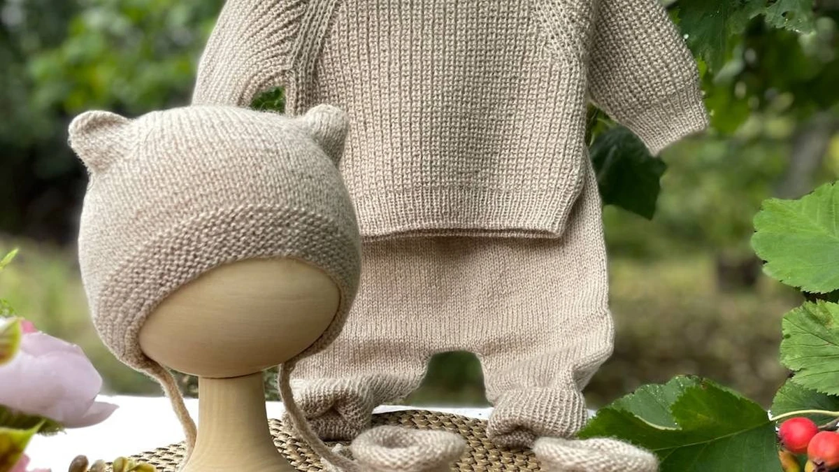 Льняной медвежонок 🧸