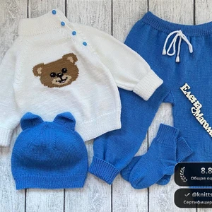 Медвежонок в штанишках 🧸