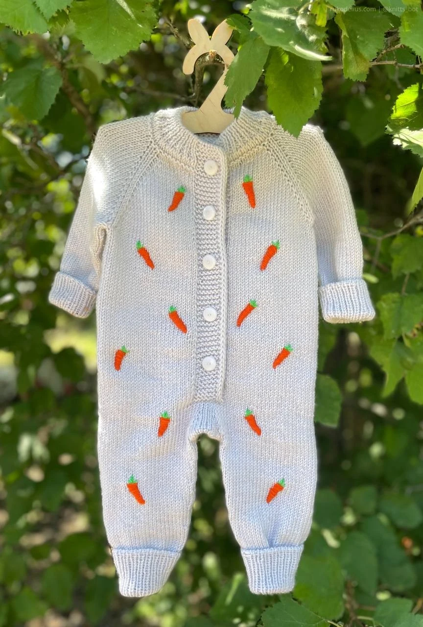 Морковный зайчонок 🥕