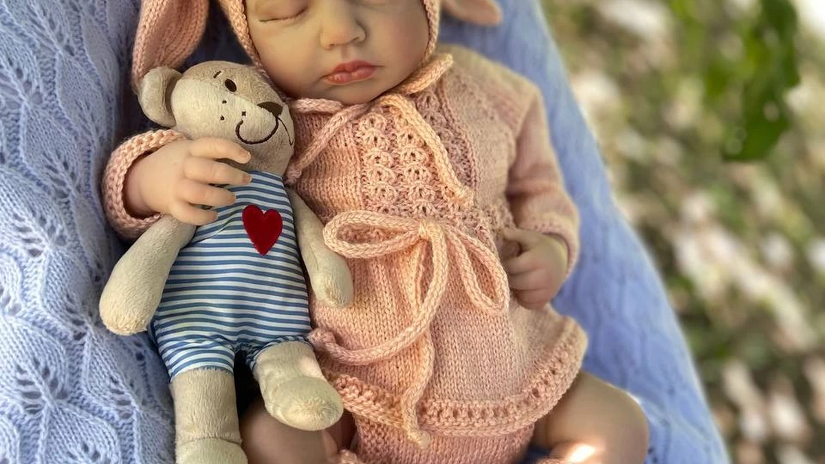 Персиковый зайчонок 🐰