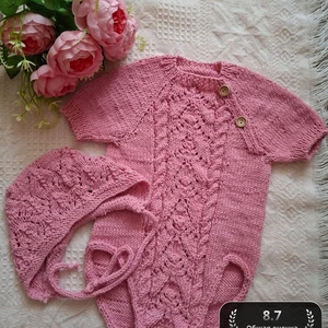 Пионовый комбинезон 🌸