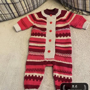 Полосатый комбинезон 🎨