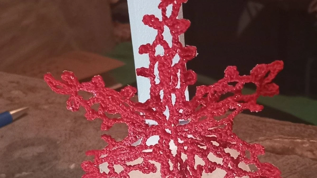 Рубиновая Снежинка ❄️