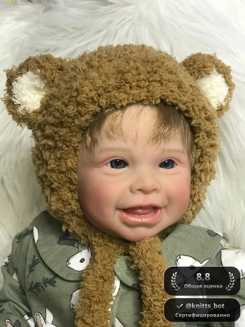 Шапка Мишка Тедди 🐻