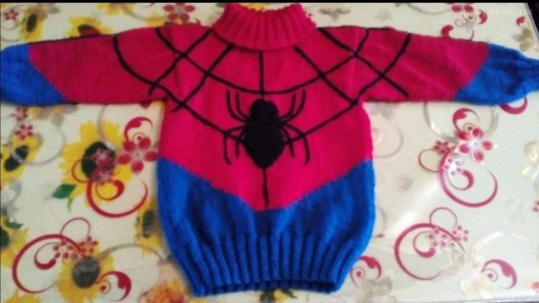 Свитер Человек‑паук 🕷️
