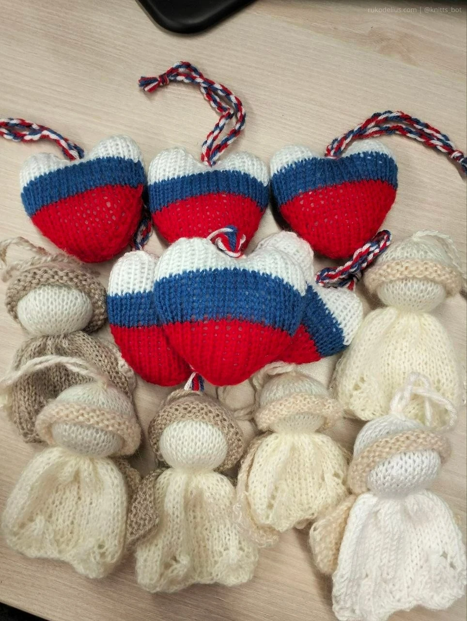 Tricolor Hearts ❤️