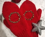 Варежки «Рябинка» 🎄