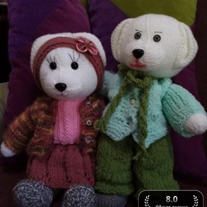 Вязаные медвежата 🐻
