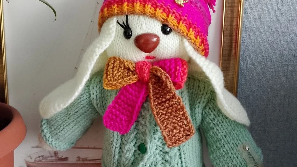 Зайка Малиновый Помпон 🐰