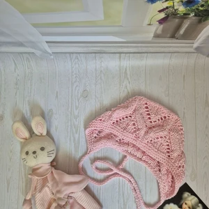 Зефирный чепчик 🐰