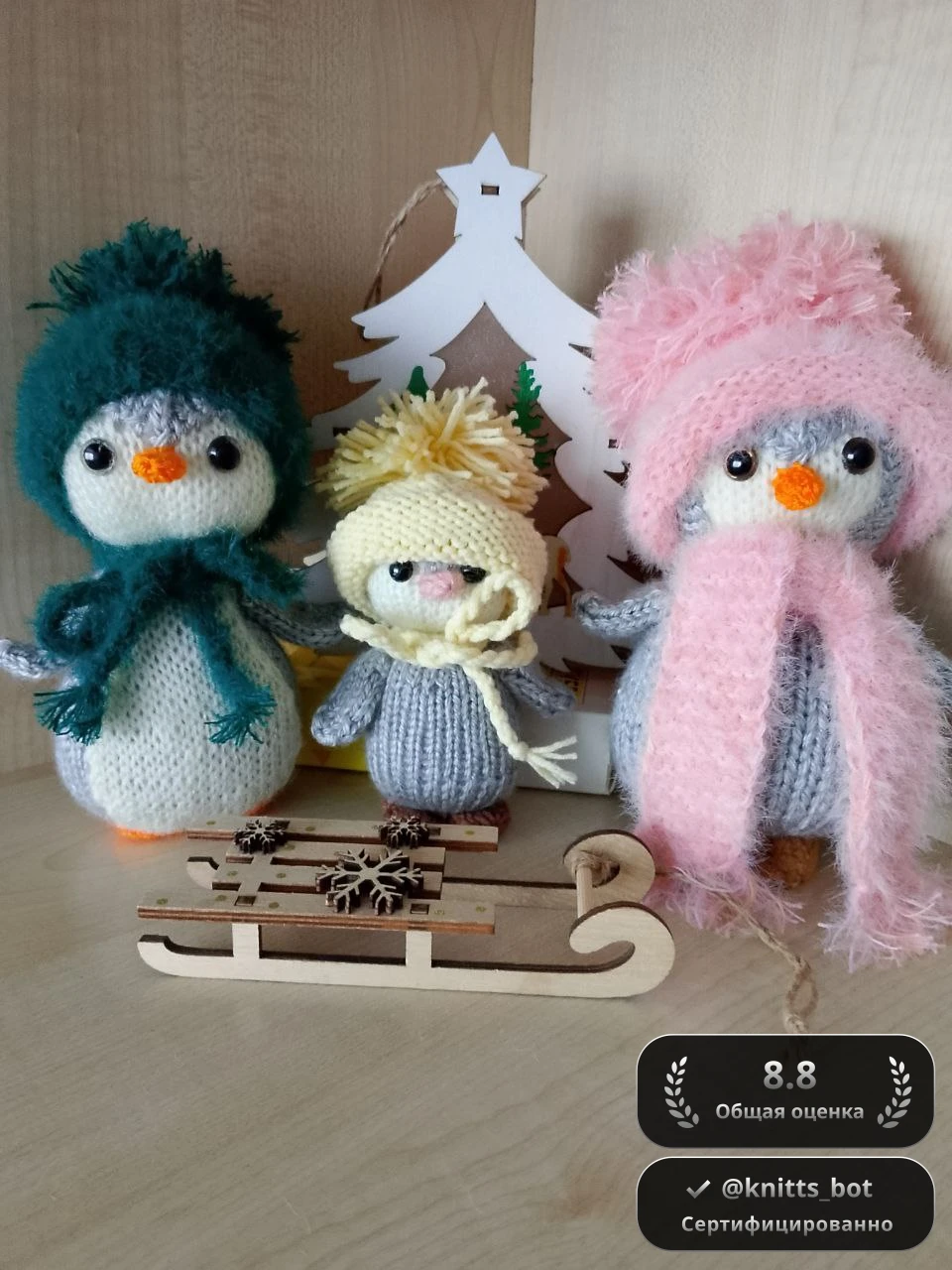 Зимние пингвинята 🐧